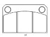 剎車(chē)片 Brake Pad Set:120300