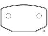 剎車(chē)片 Brake Pad Set:121030