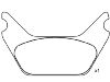 剎車(chē)片 Brake Pad Set:121031