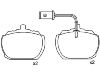 剎車(chē)片 Brake Pad Set:16 05 999