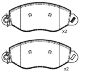 剎車(chē)片 Brake Pad Set:1 318 147