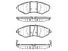 剎車(chē)片 Brake Pad Set:96405129